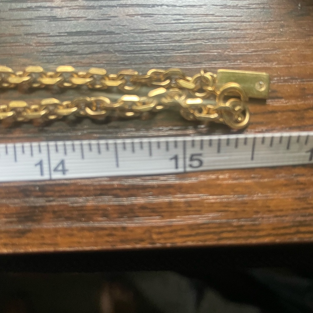 Kate Spade “Saturday” K Pendant Necklace GUC - Picture 6 of 6
